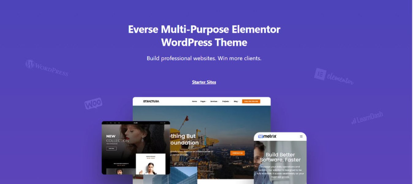 Everse - Multi-purpose Elementor WordPress Theme