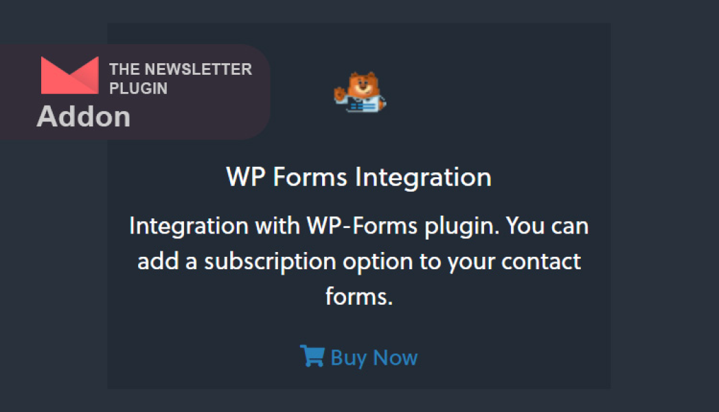 Newsletter WP Forms Integration