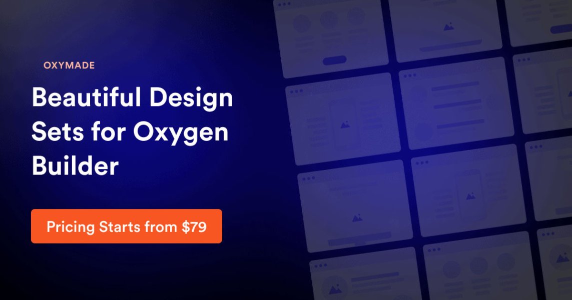 OxyMade for Oxygen builder