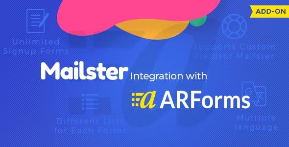 ARForms Mailster Integration