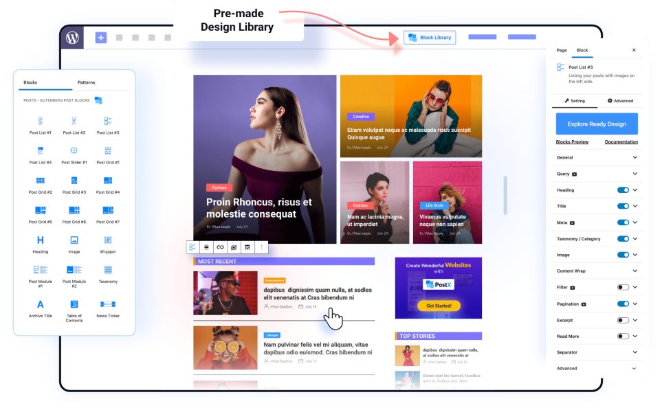 PostX Pro - Gutenberg Post Grid Blocks