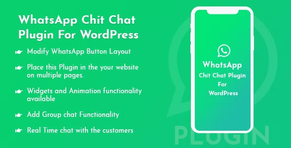 WhatsApp Chit Chat Plugin For WordPress