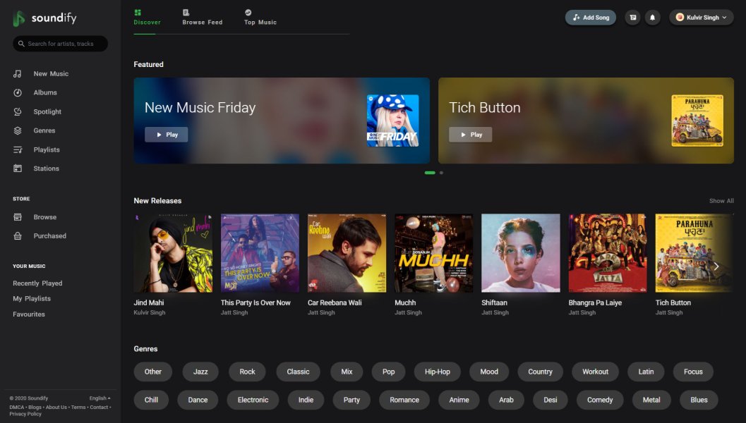 Soundify - The Ultimate DeepSound Theme